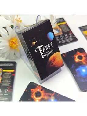 Tarot with Keywords - Ignite Your Intuition with Cosmic Tarot Wisdom Card Deck